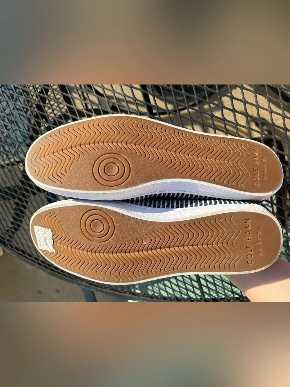 Cole Haan Canvas/Leather Loafers